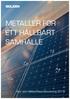 METALLER FÖR ETT HÅLLBART SAMHÄLLE