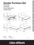 Garden Furniture Set