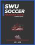 TABLE OF CONTENTS REGISTRATION INFORMATION REFUNDS...6 POLICIES...7. U3 SOCCER Shawnee U3 / born