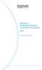 Mätning av patientsäkerhetskultur Landstinget i Östergötland Sammanfattande rapport