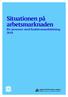 Situationen på arbetsmarknaden för personer med funktionsnedsättning 2018
