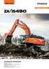 ZAXIS-6-serien HYDRAULISK GRÄVMASKIN