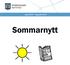 Juni 2019 Augusti Sommarnytt