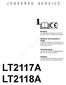 LT2117A LT2118A.   Handbok Läs noga dessa anvisningar och se till att du förstår dem innan du använder denna maskin.