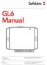 GL6 Manual. Innovation brought to you from Tyresö Sweden. GSM-alternativ