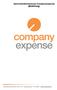 Administratörsmanual Companyexpense (Bokföring)