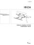 IBIZA TERRACE AWNING SYSTEM COMPONENT BOOK