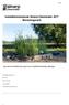 Installationsmanual Alnarp Cleanwater ACT Bioreningsverk