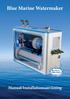 Blue Marine Watermaker