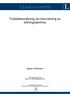 EXAMENSARBETE. Turbiditetsmätning vid övervakning av fyllningsdammar. Jesper Andersson. Civilingenjörsexamen Väg- och vattenbyggnadsteknik