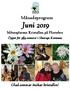 Juni 2019 Mötesplatsen Kristallen på Flintebro