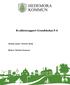 Kvalitetsrapport Grundskolan F-6