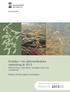 2013:30. Smådjur i nio västmanländska vattendrag år Bedömning av naturvärden, ekologisk status och surhetsklass