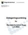 Delegeringsordning för Myndighetsnämnd Bygg och Miljö
