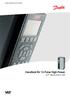 MAKING MODERN LIVING POSSIBLE. Handbok för 12-Pulse High Power VLT AQUA Drive FC 200