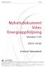 Nyhetsdokument Vitec Energiuppföljning