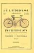 Å VELOCIPEDER OCH VELOCIPEDDELAR. A-B J. RUDBÄCK 0-T PARTIPRISLISTA GAMLAKARLEBY. Telefon: 2'87 GAMLAKARLEBY, ÖSTERBOTTNINGENS TRYCKERI, 1923 RUDBÄCK