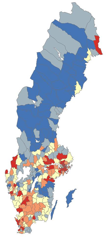 MÅNGFALD: Ålder, kön, utländsk bakgrund MÅNGFALD: Näringsgrenar MÅNGFALD: Utbildning Mycket under Under