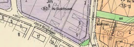 2 PLANENS SYFTE OCH HUVUDDRAG Wilzéns Snickeri som har verksamhet inom fastigheten Slakthuset 4 planerar att utöka och är i behov av större ytor.