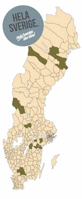 Verksamhetsberättelse 2018 HELA SVERIGE. fakta för levande lokala ekonomier i hela landet.