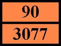 Orangefärgade skyltar : Tunnelrestriktionskod (ADR) : E - Sjötransport Specialbestämmelser (IMDG) : 274, 335, 966, 967 Begränsade mängder (IMDG) : 5 kg Reducerade mängder (IMDG) : E1