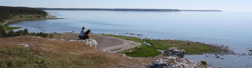 Gotlänningar är ofta ute i naturen under relativt kort tid nära bostaden och vid havet.