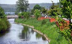 ny mötesplats har skapats i Kungsbacka stad där funktion och estetik samspelar.