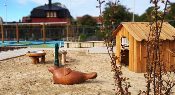 Lekplatser BORGMÄSTARE- PLATSEN På Borgmästareplatsen hittar vi temalekparken Fågel,