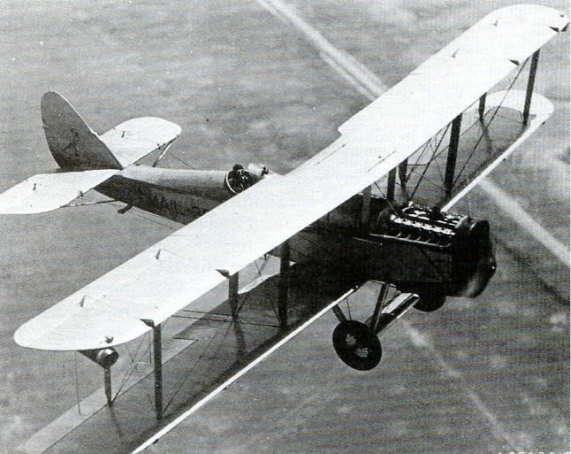 Postflyg i USA från 1918 VK1 DH-4 som