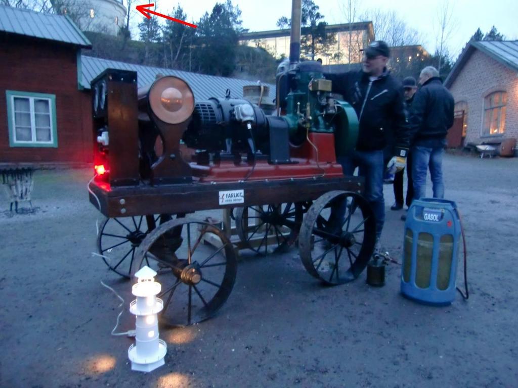Pythagoras industrimuseum - Tändkulemotorer Skandia typ 21,