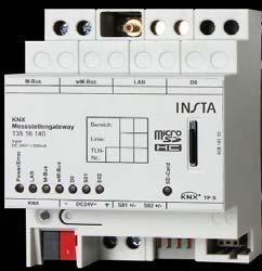 Weinzierl KNX Modbus Gateway 886 är ett kompakt modbus-interface med 250