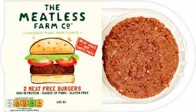 /st VEGETARISKA BURGARE Meatless Farm.