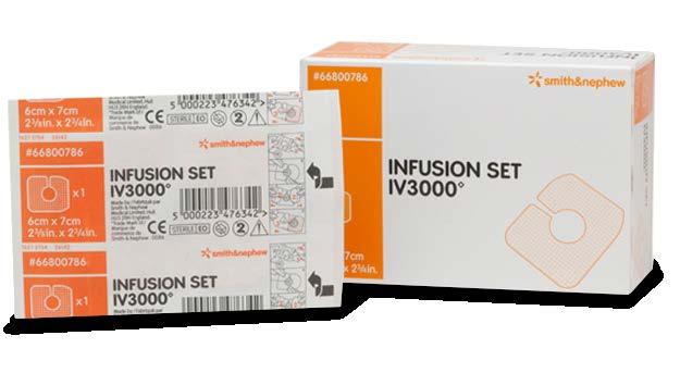 INFUSION SET IV3000 TEJP Speciellt framtagen C-formad transparent