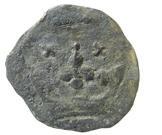 Fig. 14. Magnus Eriksson. Penning grupp 1, ca 1319-1340. Krona med bitecken punkt och snedkors. Fig. 17. Magnus Eriksson. Penning grupp 1, ca 1319-1340. Krona med bitecken stjärna med sex uddar. Fig. 15.