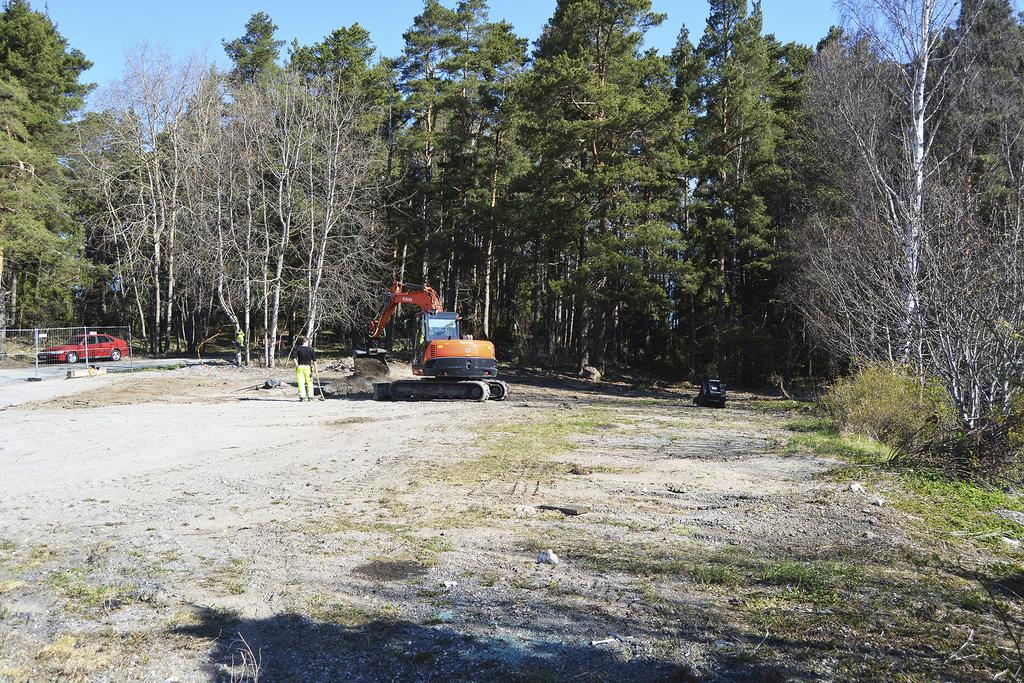 Ett gravfält vid Måby Arkeologisk förundersökning i avgränsande syfte, RAÄ Husby-Ärlinghundra