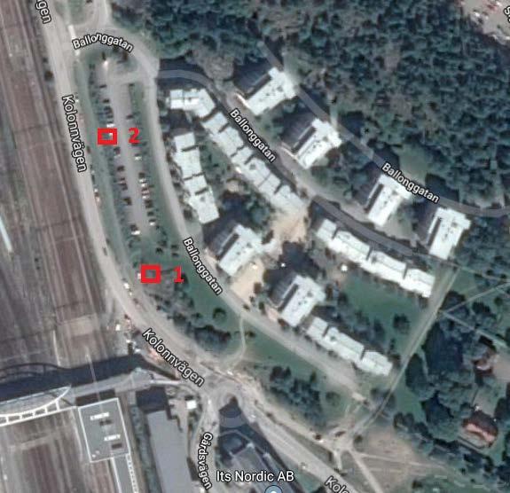 Figur 2: Översiktsbild på området. Källa: Google Maps.