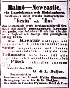 Brevlådorna transporterades sedan vid avgång och ankomst till och från fartygens tilläggsplats av postkontorets tjänstemän.