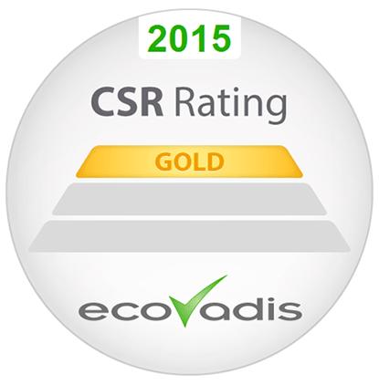 TVÅ CERTIFIERINGAR I HÅLLBARHET EDMOLIFT HAR CERTIFIERAT SIG I HÅLLBARHET - CSR - OCH PLACERADE SIG BLAND DE ABSOLUTA BÄSTA MED BETYGET ECOVADIS GOLD LEVEL Bara fem procent av de företag som