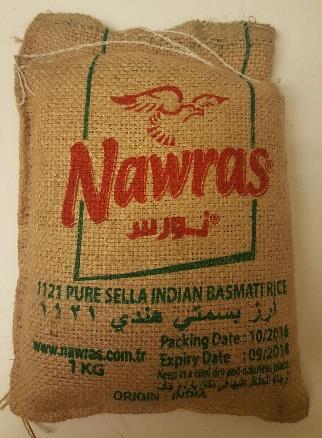 Nawras 1 kg sella basmati