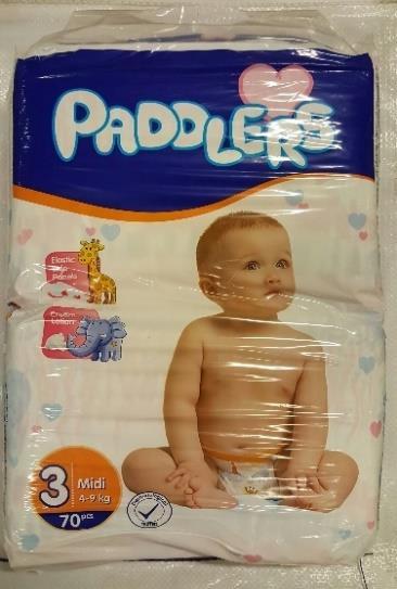 Paddlers no:3 MIDI 70 st