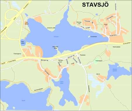 Stavsjö Antal invånare i tätorten: 346 Antal invånare inkl.