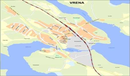 Vrena Antal invånare i tätorten: 644 Antal invånare inkl. omland: 1015 Ortsbeskrivning Vrena ligger 2,5 mil NV om Nyköping.