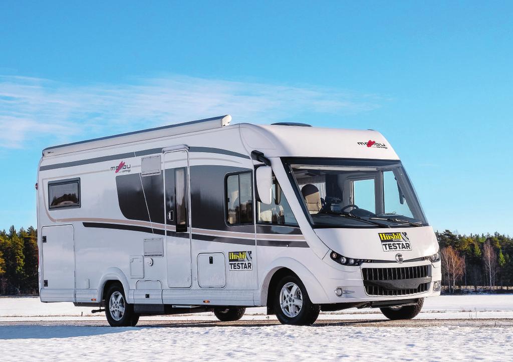 Välplanerad och genomtänkt bil med uppvärmt dubbelgolv. Bra sikt från förarplatsen. Inga klädkrokar vid entrén, lite skralt med arbetsyta i köket. Valuta för pengarna MALIBU I 490 LE.