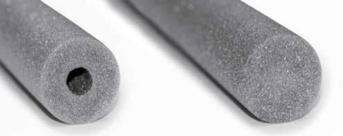 För rätt dimension bör listens diameter vara ca 30% större än fogbredden Produktegenskaper: Extruderad oförnätad polyetencellplast (LDPE) med helt slutna celler Densitet: 22 kg/m3 ± 5 kg/m3