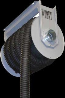 AVGAS UTRUSTNING touchless Avgasutsug med stor flexibilitet.