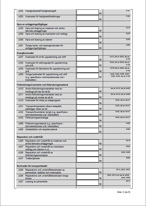 Statistisa centralbyrån SCBDOK 3.