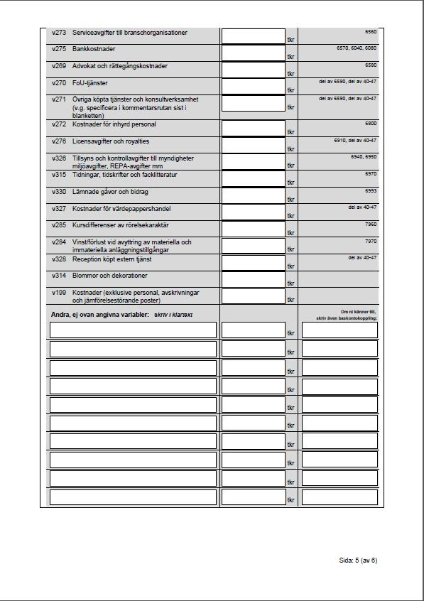 Statistisa centralbyrån SCBDOK 3.