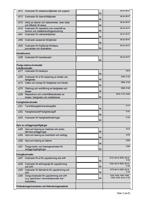 Statistisa centralbyrån SCBDOK 3.