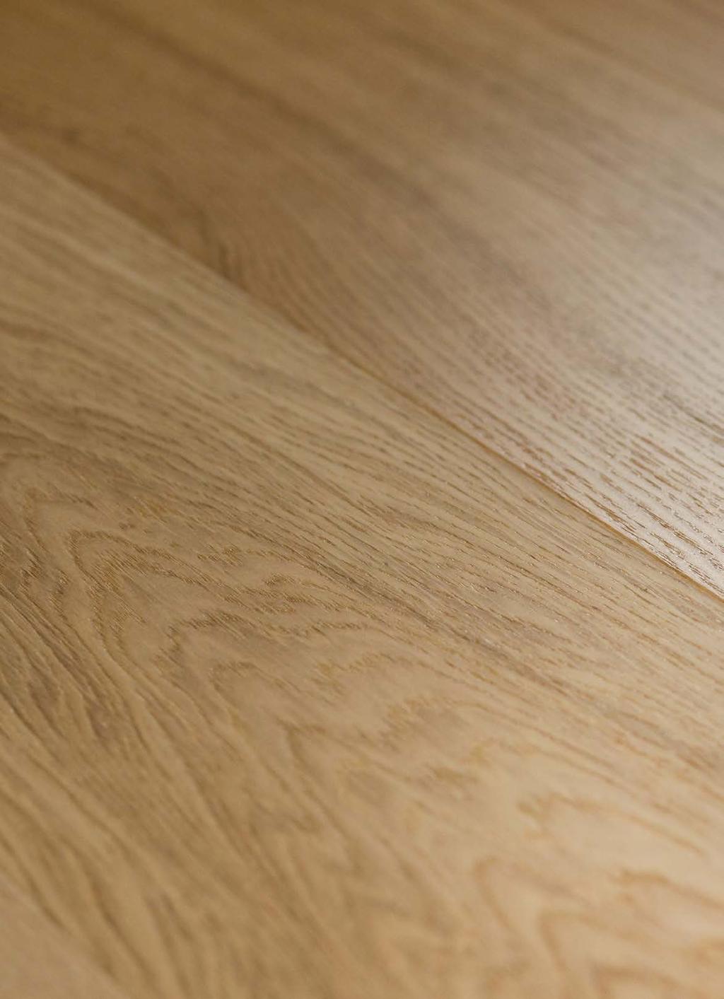 Vår användning av kemikalier Trä står för 98 % av innehållet i de golv Kährs tillverkar.