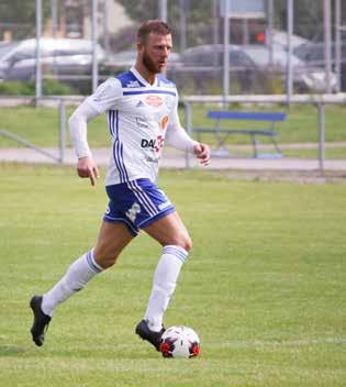 14 MELLERUDS NYHETER SPORT Blev för tuffa FOTBOLL Brålanda har haft en tuff vår och lär välkomna sommaruppehållet som stundar.